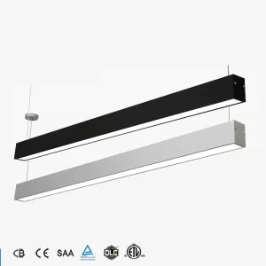 Energy Saving Square Tube LED Office Lights Ceiling Mounted Linear Hanging Lights with Insect Proof Feature