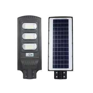 Estate Security Integrated Solar Street Light ABS 60W for Residential Perimeter Lighting