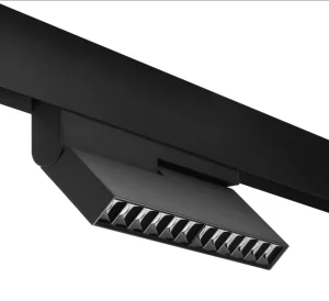 Etl Led Cob Track Light Square Spotlight Commercial Adjustable Moving Head Spot Cob Track Light Led Magnetic Track Light