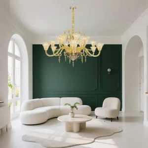 European Cristal Chandelier Crystal Home Hotel Wedding Decorating Chandelier Pendant Light Lamp