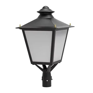 European Style 50W LED Outdoor IP65 Garden Lamp Post Light High Pole Street Light for Courtyard Landscape Street AC Power Supply