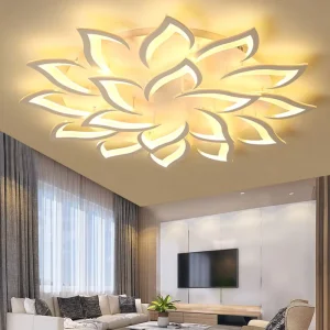 European Style Modern Creative Ceiling Light Simple and Ceiling Lamp Room Bedroom Led Dimmable Fixture Ceiling Light