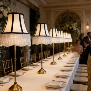 Event Planner Favorite Metal Lamps 4 Heights Available Remote Control Group Dimming Battery Operated