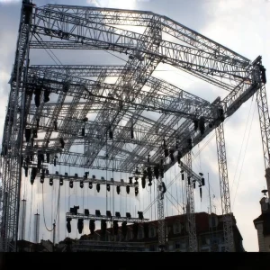 Exhibition Concert Events Wedding Lighting Show Equipment Aluminum Portable Stage Truss