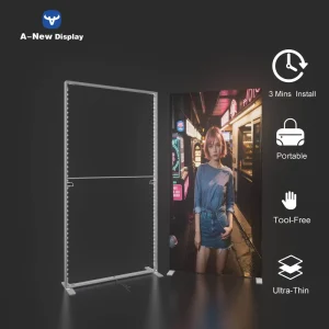 Exhibition Display LED Lightbox Anime Slim Backlit Wall Frame Soft Lighting Kit Trade SEG Light Box