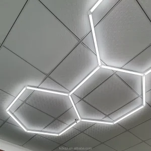 Exhibition LED Hexagon Light Durable LED Work Light with Dustproof Build for Trade Show Displays