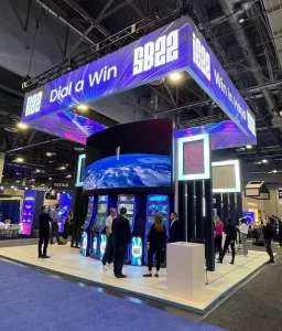 Exhibition Trade Show Ceiling Advertising Cube Hanging Banner Modular Booth Exhibition