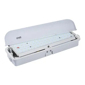 Explosion Proof LED Emergency Bulkhead 2400lm 24W Die Cast Aluminum IP65 IK10 CB CE HK COC Auto Test for Factory Warehouse Hotel