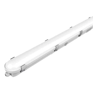 Explosion Resistant IP65 LED Triproof Batten AC100 277V Vapor Tight Linear Light Dust Sealed Fixture for Gas Station Workshop