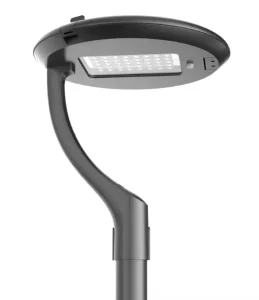 Exterior Waterproof Modern Garden Lighting IP65 Round Head Outdoor LED Post Top Lamp