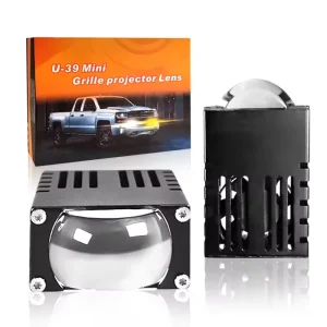 External Spot Mini U39 LED Foglight Grille Headlight Fan IP68 Waterproof 3000K 6000K Color CE Certified for Car Motorcycle