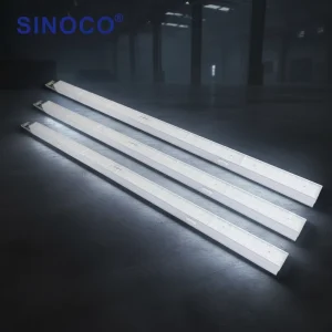 Factor Price Low Linear High Bay Light 60W Free Sample 150lm/w for Shopping Mall 5ft 4ft IP20 5-Year Warranty DALI/1-10V