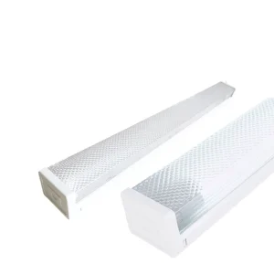 Factory 18W 36W Slim LED Linear Light 1.2m 1200mm Batten Light Fitting Bracket Surface Mount PS Prism Lighting Holder