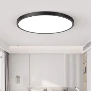 Factory Adjustable Color Temperature Smart Ceiling Light Home Office LED 15W 3000K-6500K Plastic Modern 80 Laser