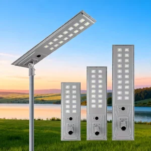 Factory Aluminum All in One Solar Street Light Outdoor Waterproof Solar Street Lights for Road Garden Lawn 100W 500W