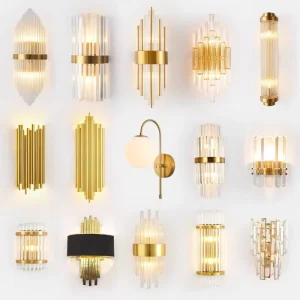 Factory Bedroom Living Room Corridor Modern Interior Home Decoration Wall Lamp Lightweight Luxury Minimalist LED Wall Lamp
