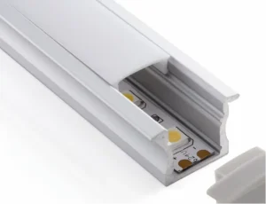 Factory Black Aluminum LED Profile Tube PC Diffuser 360 180 Degree Glowing Hanging Linear Light Housing 5 Year Ra90