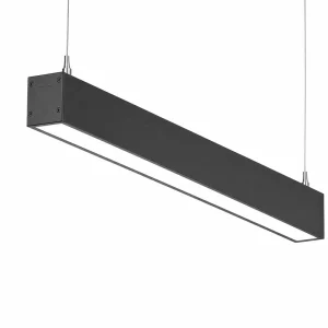 Factory Custom 2FT 12W 1560lm Linear Pendant Light Suspended Surface or Recessed for Projects
