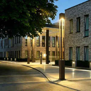 Factory Custom 2M 3M 4M LED Landscape Light Pole IP65 Waterproof Aluminum for Park Plaza Landscape Project