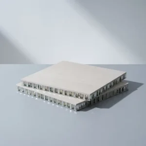 Factory Custom Eco friendly Marble Stone Aluminium Honeycomb Composite Panels Fireproof Interior or Exterior Wall