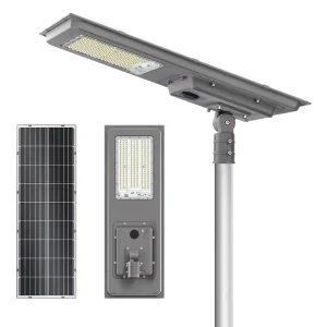Factory Custom OEM 60W 80W All in one Solar Street Light IP66 LiFePO4 Battery Waterproof Outdoor Garden Road Lamp