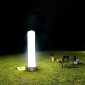 Factory Custom Portable LED Light Inflatable Tube Advertising Column