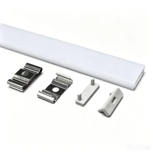 Factory Customized 6063 Aluminum Alloy LED Recessed Lighting Strip LED Three Sided Luminous Aluminium Profile Direct Supply