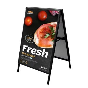 Factory Customized Aluminum Wall Mounted LED Advertising Light Box Signage Restaurant Menu Board Poster Light Box