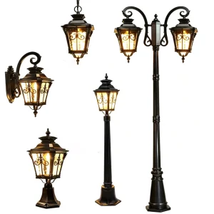Factory Customized Outdoor Garden Solar Light Electricity Law Landscape Lamps LED Motion Sensor Security Solar Street Lights