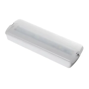 Factory Customized Plastic IP20 Fire Emergency LED Charging Light with CE&CB Certification Test Button 3 Hours Operation
