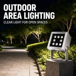 Factory Direct 15~18W Square LED Wall Washer Spot Lamp with U-Shape Bracket Adjustable Mounting Angle Outdoor Facade Light W105