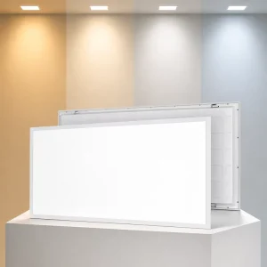 Factory Direct 2×2 2×4 LED Panel 3 Power 4 CCT Selectable 0 10V Dim 120 277V 60W 6600LM Drop Ceiling Office Commercial Light