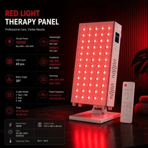 Factory Direct Customization 480nm 630nm 660nm 810nm 830nm 850nm 1060nm Led Red Light Therapy Panel