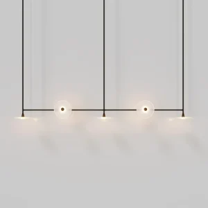Factory Direct Modern Customized Pendant Light Coral Linear Rod Pendant Living Room Dining Room Pendant Lamp