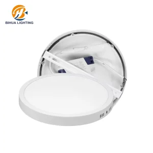 Factory Direct Price Indoor 6W 12W 18W 24W SMD Round Square Slim LED Ceiling Panel Light