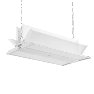 Factory Direct Sale Commercial 200W 100W &CCT Adjustable Hi Bay Light Linear Led High Bay Lights for Warehouse Workshop