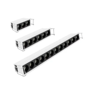 Factory Direct Sales Modern Aluminum 8W 12W 24W Dimmable Linear Down Light Grille Lights Recessed Grill Spot Light