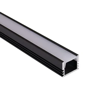 Factory Direct Supply 15.8*12.2mm Recessed LED Aluminium Profile For Ceiling Strip Light