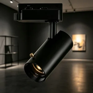 Factory Direct Supply Modern Ceiling Track Spotlight Body Anti Glare Lamp with High CRI Commercial Light Fixture for Exhibition