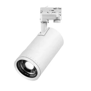 Factory Direct Zoomable 10 60 LED Track Light 20W 30W 40W 0 10V Dimmable CCT Adjustable 3000K 6000K CRI Light Lighting