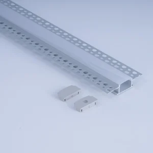 Factory Drywall LED Aluminium Profile 62x14mm Plaster Ceiling Wall Recessed Bending Cutting Decorations
