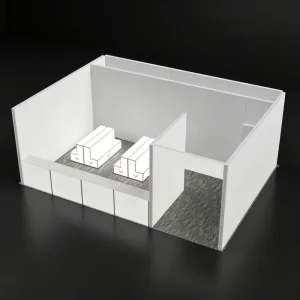 Factory Exhibition Light Box 10x10ft Portable for Trade Show Booth Double Sided 6 Foot Trade Fair Light Box