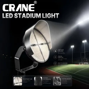 Factory High Mast Light Outdoor Football LED Flood Light IP65 600W 800W 1000W 1500W DIA Cast Aluminum PC Lens SMD
