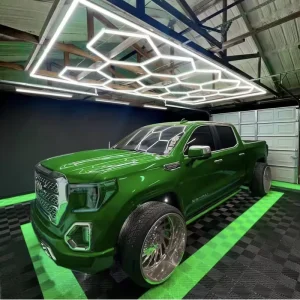 Factory High-Performance Hexagonal LED Detailing Light Work Light for Garage Workshop and Warehouse Use