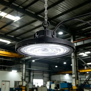 Factory Industrial Workshop Long Lifespan UFO LED High Bay Light 100W 165W 215W 250W Adjustable Energy Saving HighBay Light