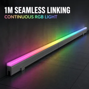 Factory LED Linear Light 12W 15W Optional RGB Color IP65 Waterproof Aluminum+PC Structure Stable Luminous Hotel Facade Lighting