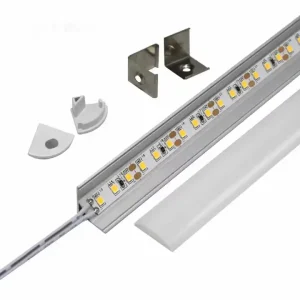 Factory LED Linear Light 3000K 4000K 6500K LED Linear Aluminum Lighting 2835 V Type 24V 12V Aluminum Profile Light