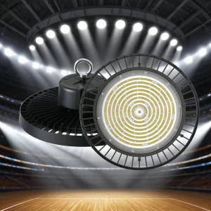 Factory Light 3CCT Adjustable Commercial Industrial Lighting 150LM/W 5 Years Warranty 240W UFO High Bay Light