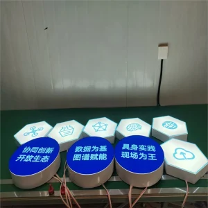 Factory Outdoor Double Sided IPX6 Rated Waterproof LED Advertising Decoration Light Box Restaurant Storefront Car