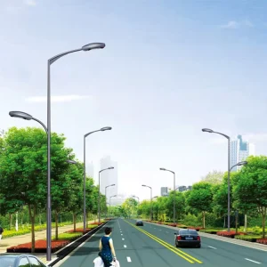 Factory Outdoor IP65 Rated Street Lights Automatic Control Safety Commercial Electric LED Recessed Lighting for Road Highway Use